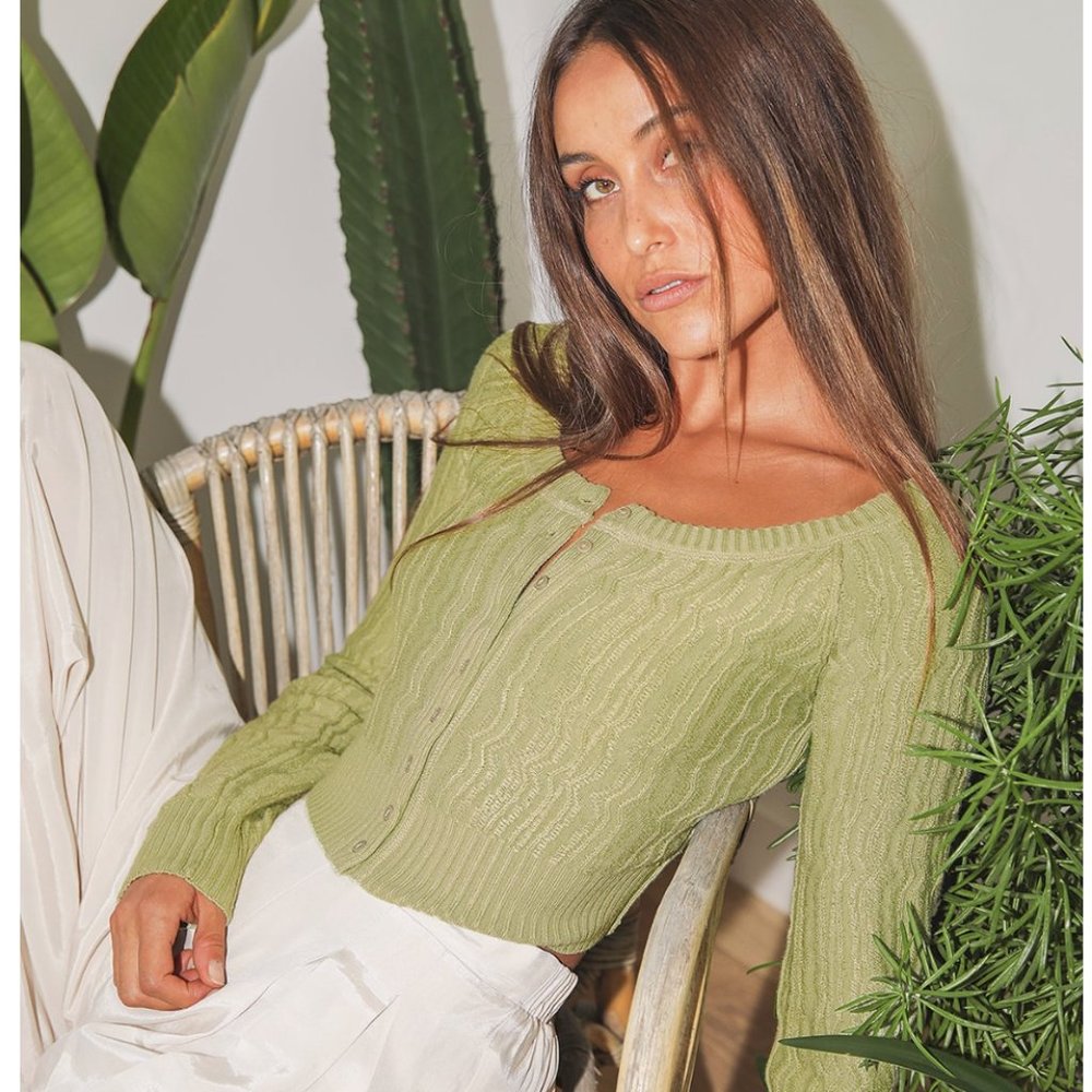 Free People textured Mimi cardigan